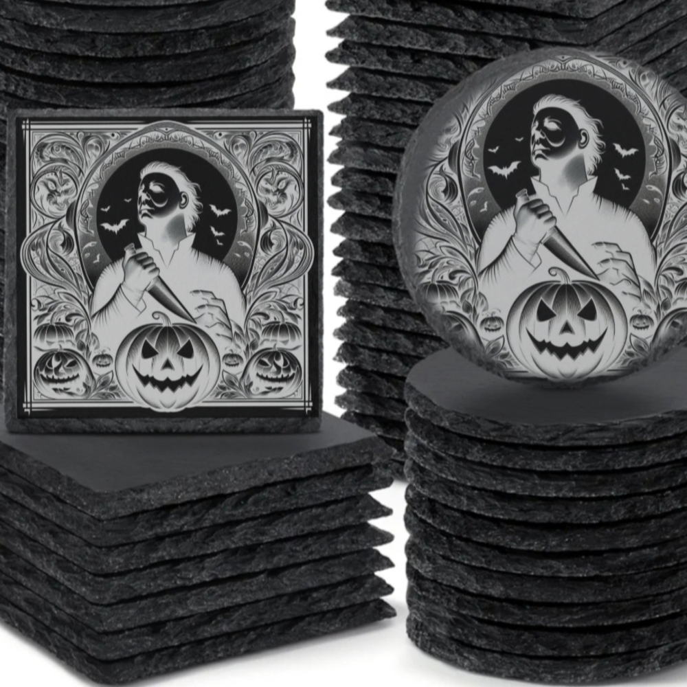 Halloween Horror Coasters Set Of 4 Halloween
